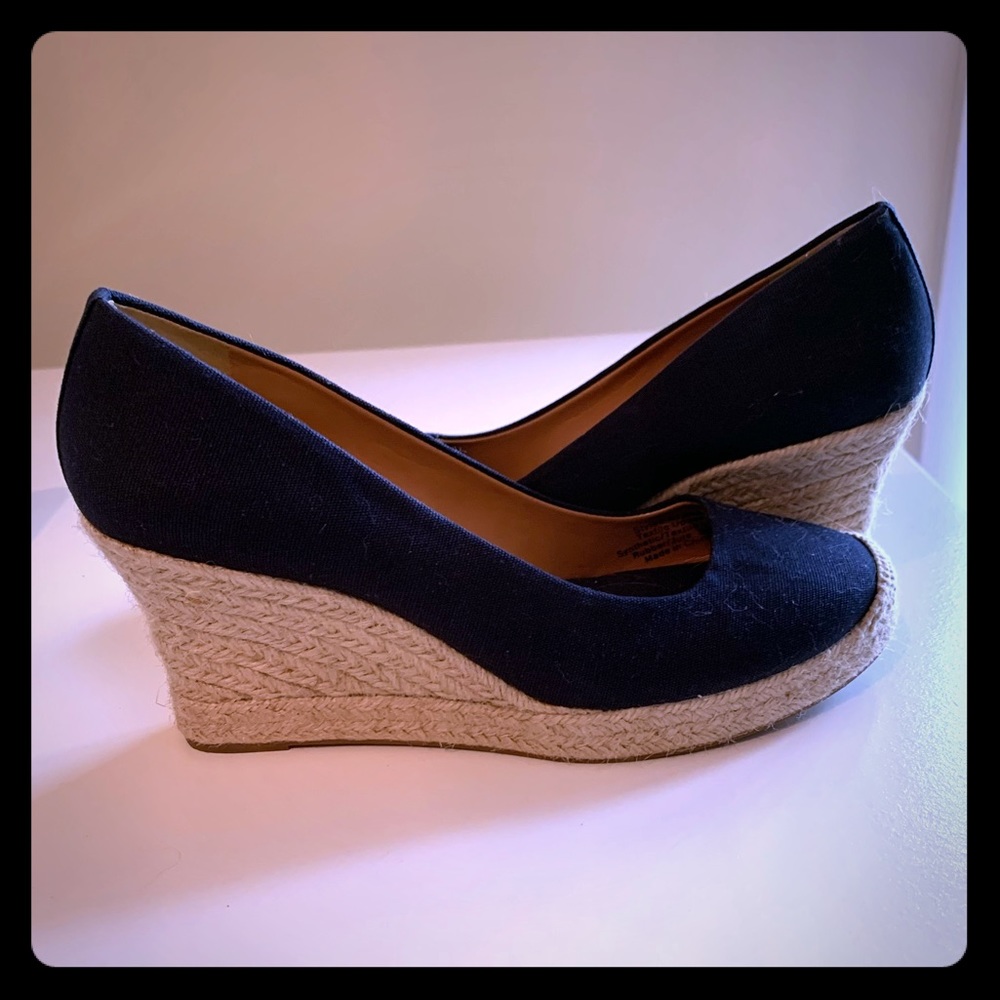 J. Crew Espadrille Wedges